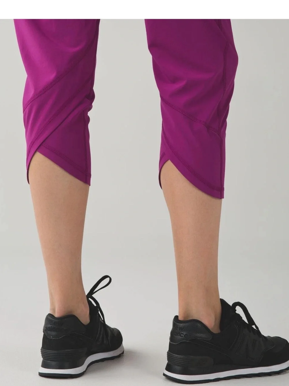 Lululemon Tranquil Crop Regal Plum Pink Pants Fuchsia